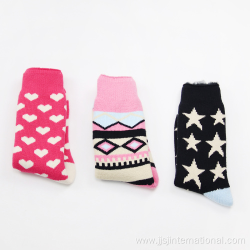 Custom fleece women's socks